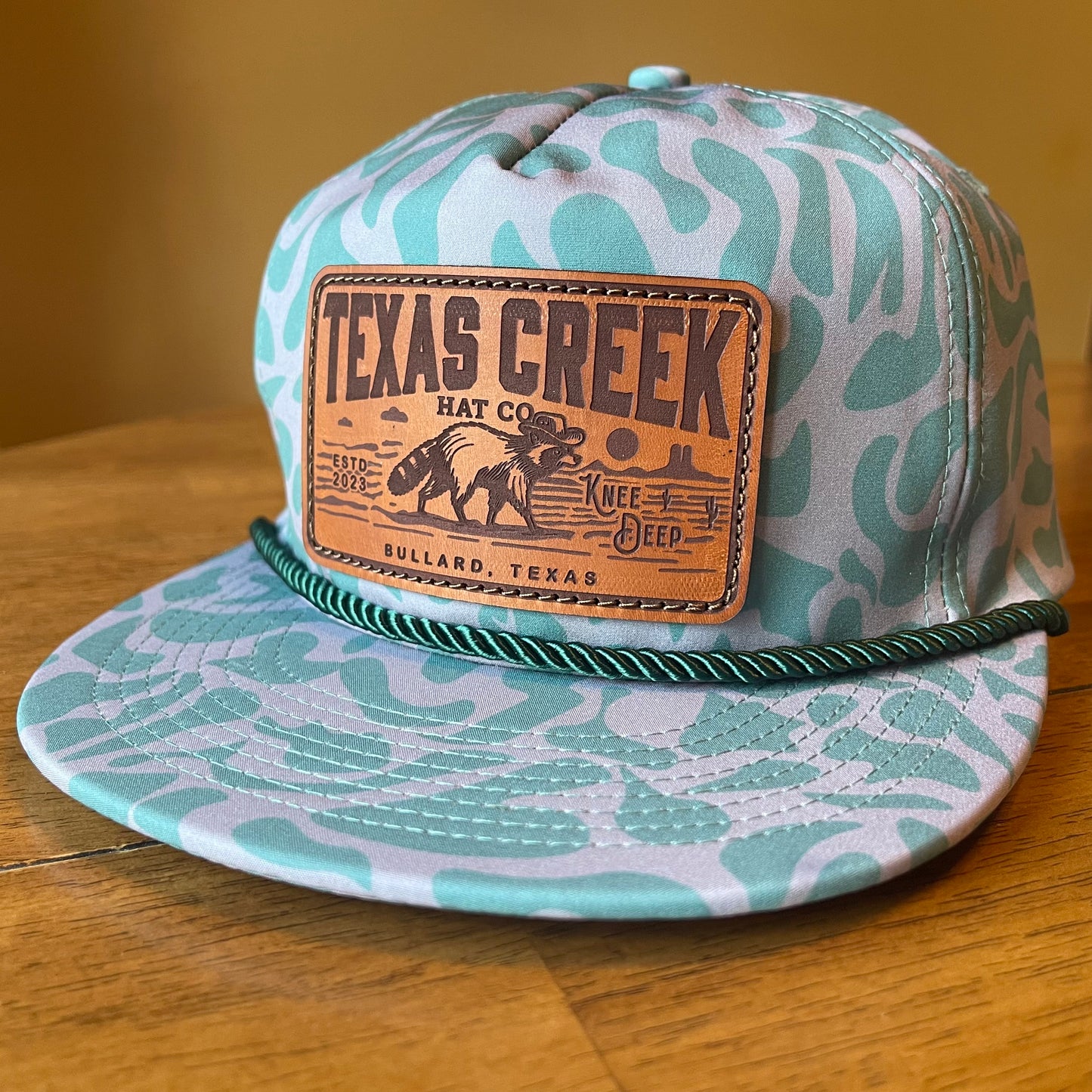 96 Custom Leather Patch Hats