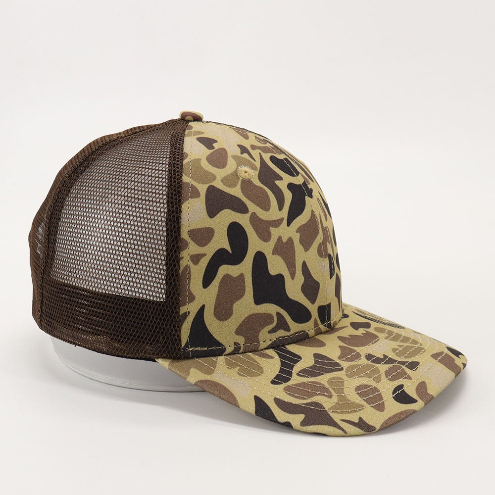 Trucker Old School Camo Hat