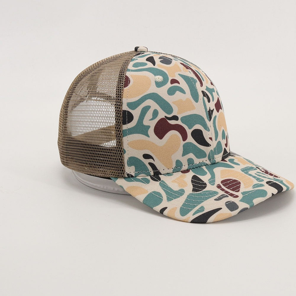 Trucker Old School Camo Hat