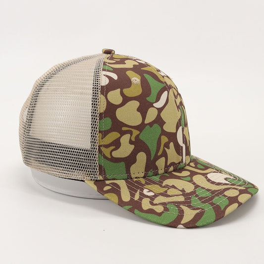 Trucker Old School Camo Hat